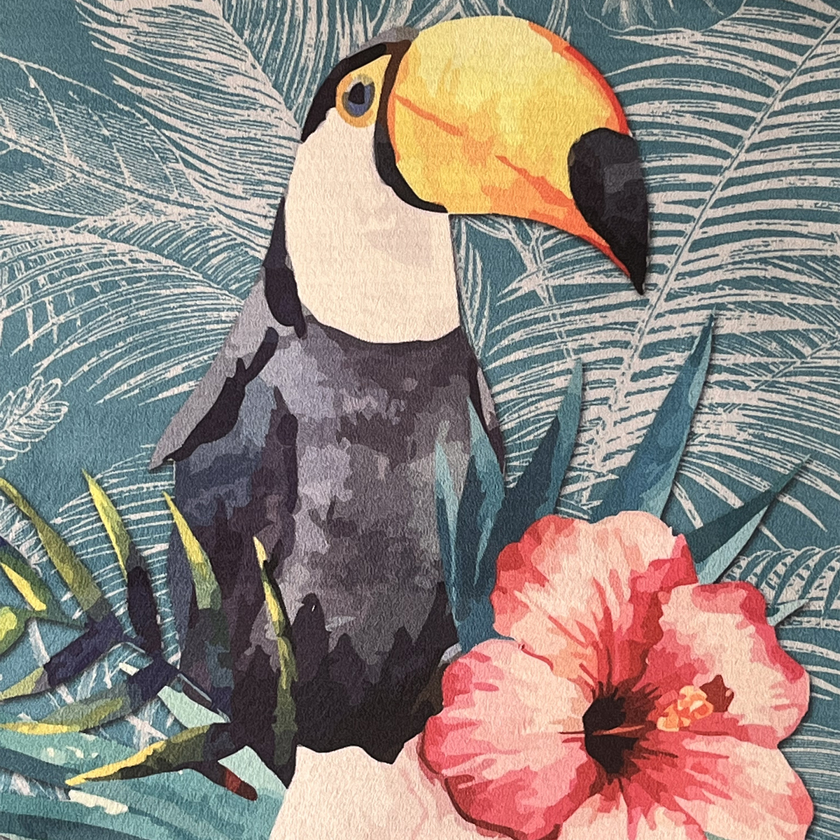 Tapis de sol Toucan 45 x 75 cm - Caribea