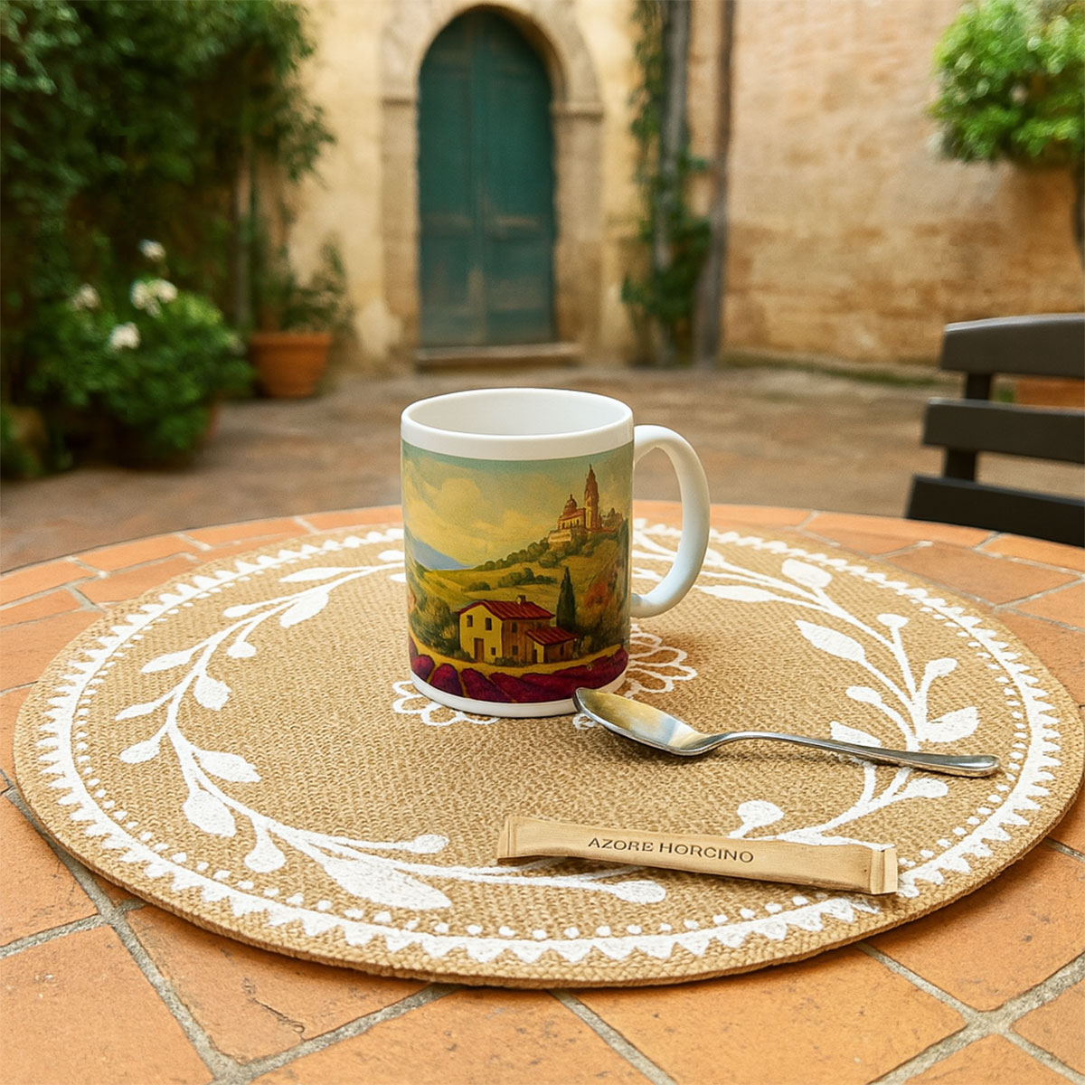 Mug en cramique Paysage de Provence  350 ml