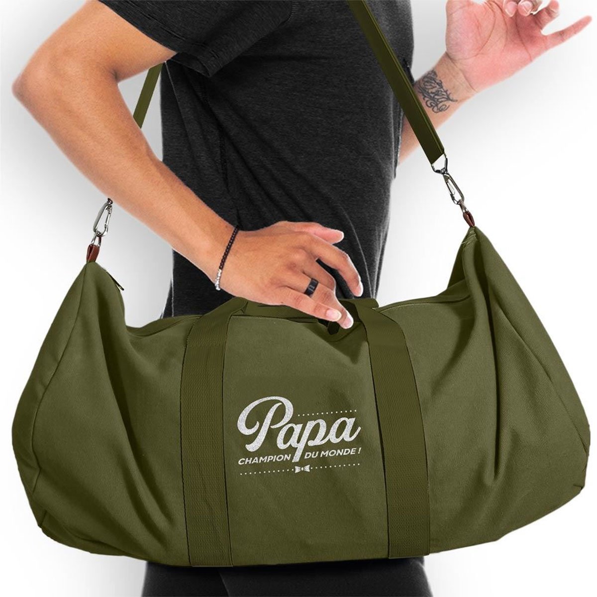 Sac de sport Papa Champion  Kaki