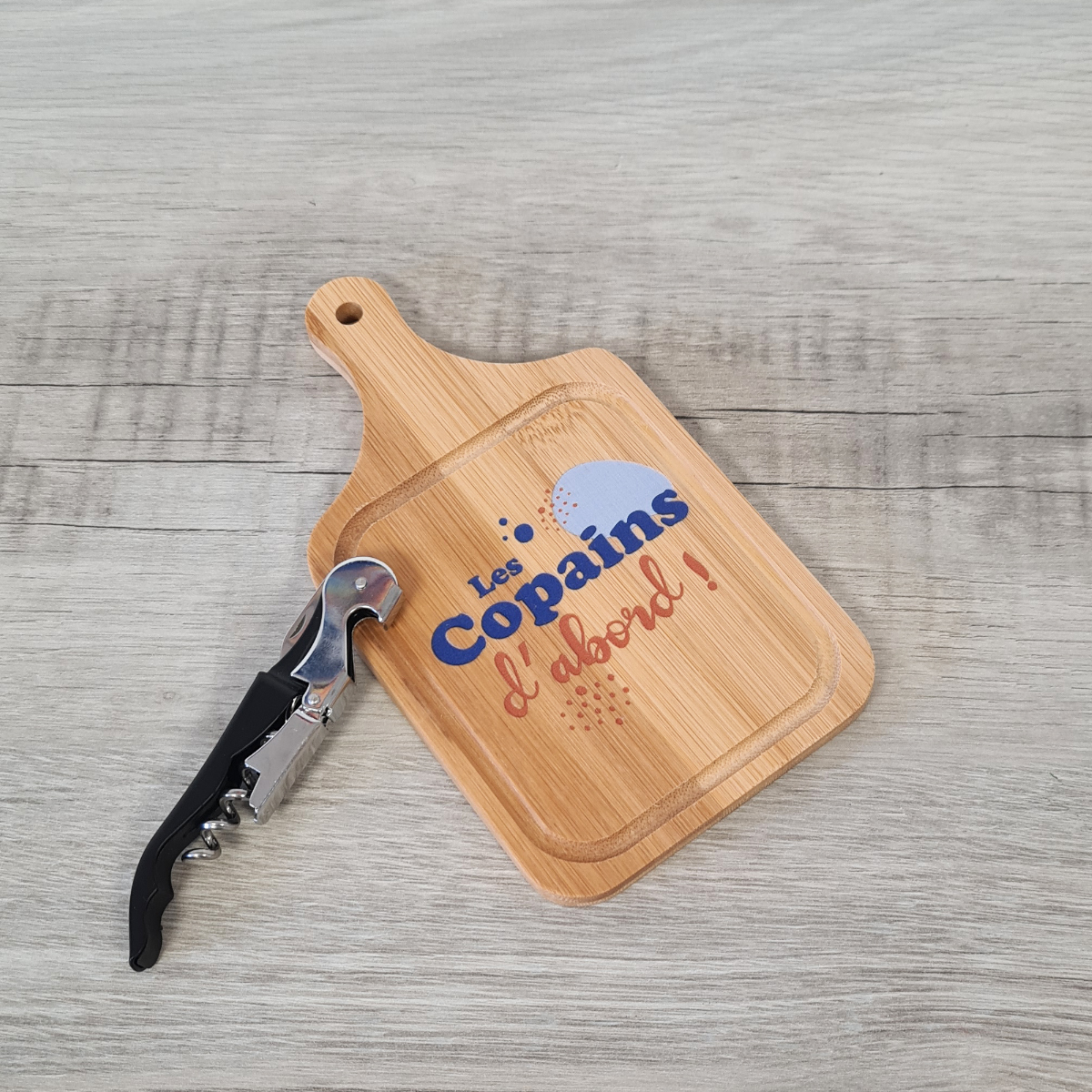Petite planche apro des copains en bambou