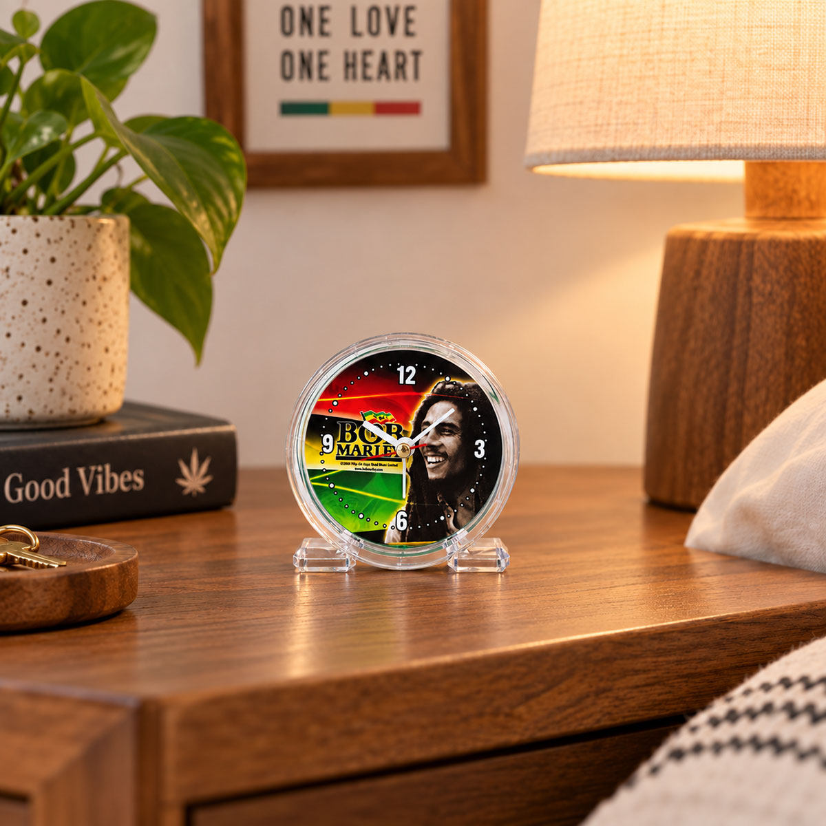 R�veil Pvc Bob Marley vert