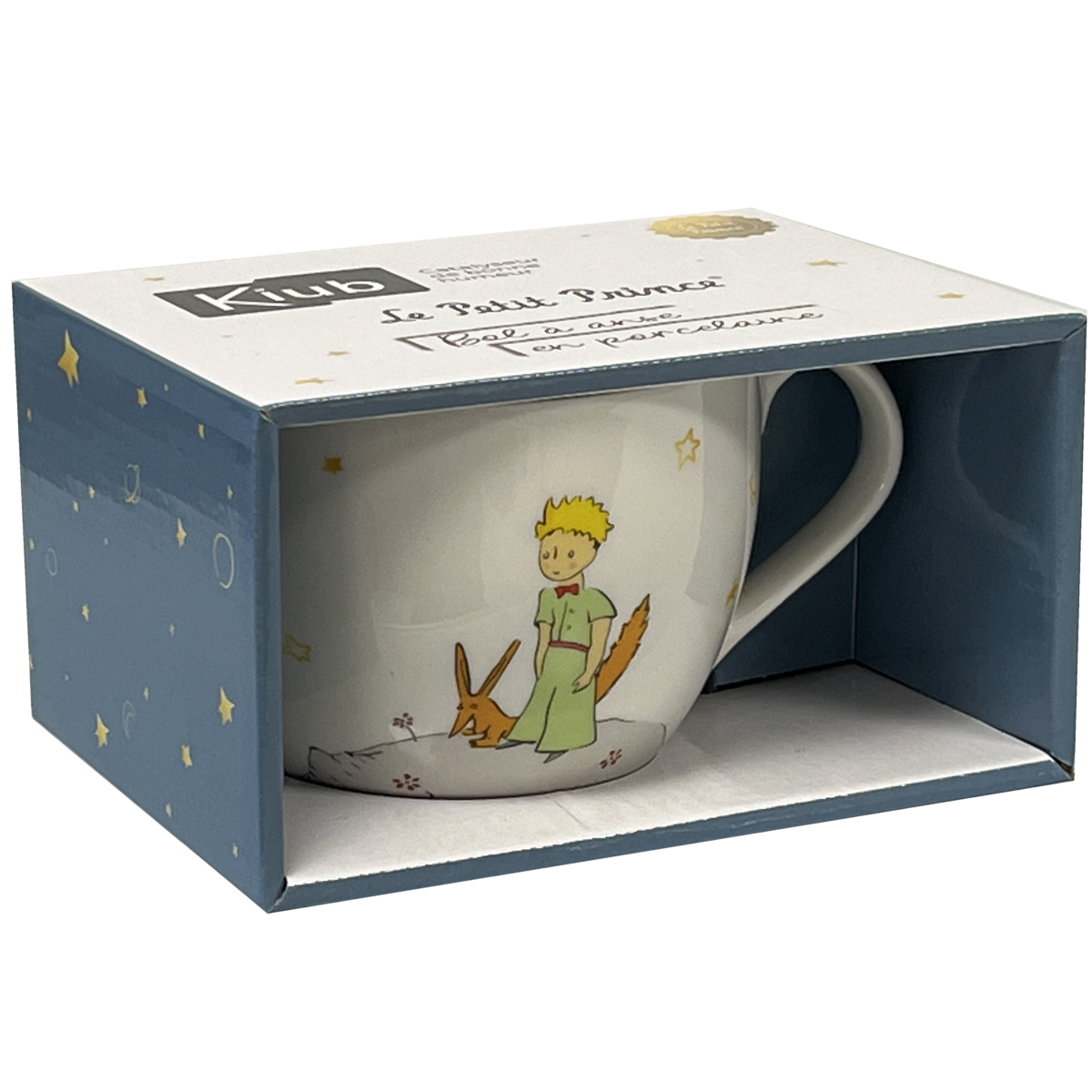 Bol  anse en porcelaine Le petit prince de St Exupry