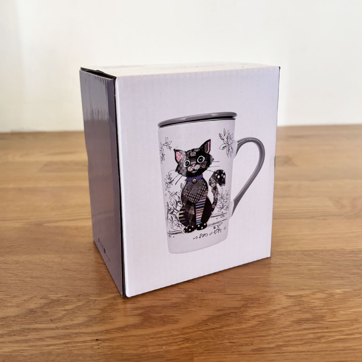 Tisanire en Porcelaine  Chat Noir Kook 435 ml