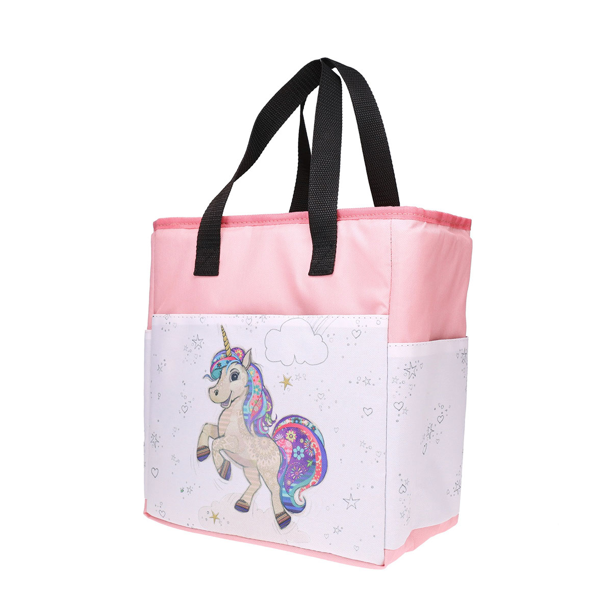 Sac isotherme licorne rose Kiub 26 x 14,5 x 28,5 cm