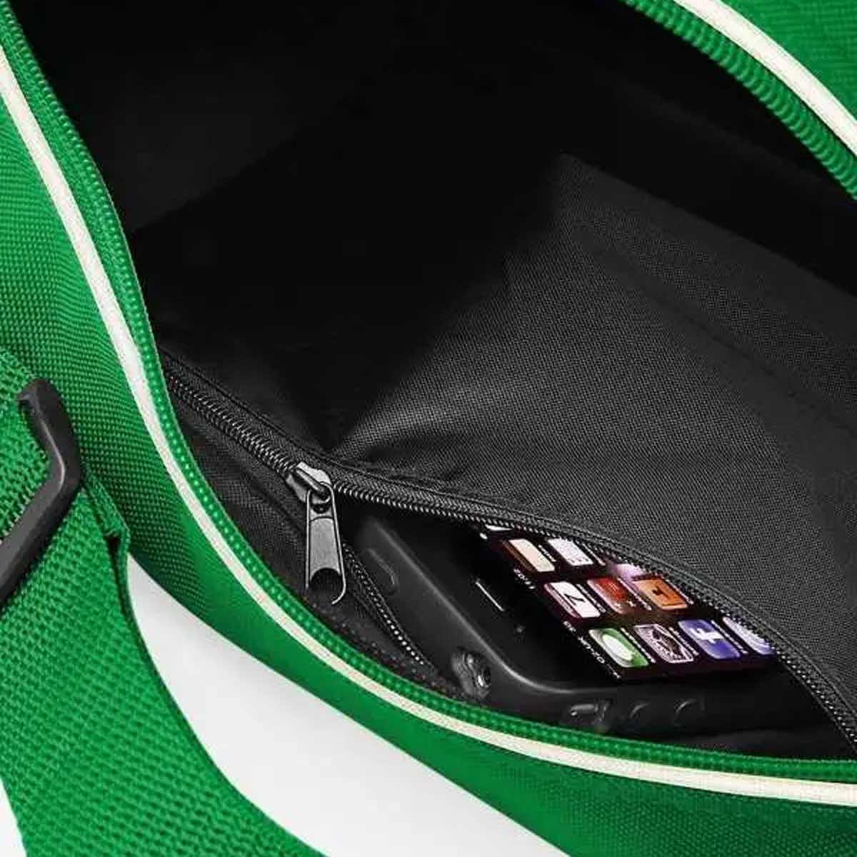 Sac bandouli�re r�tro vert Bag Base