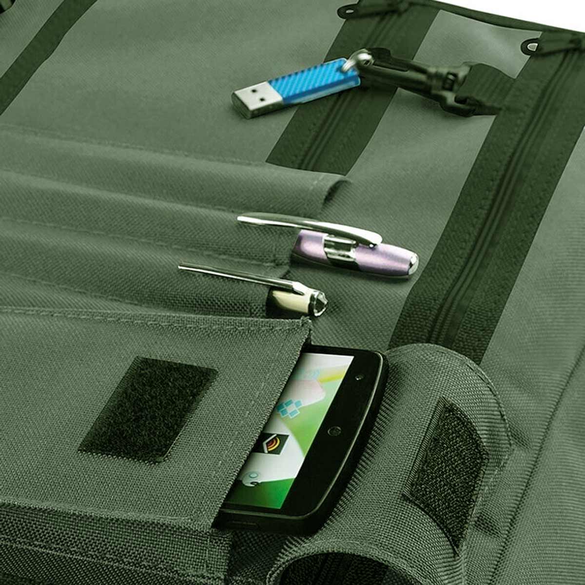 Sac messager r�tro kaki Bag Base