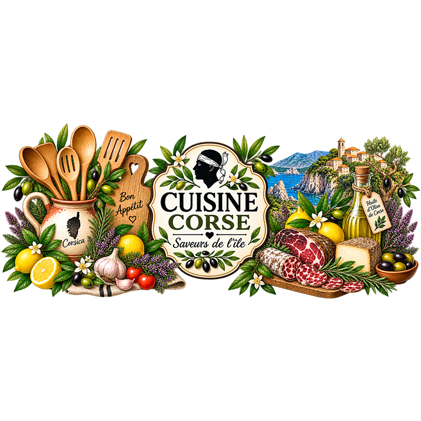 Pot � ustensiles cuisine corse saveurs de l'�le en c�ramique