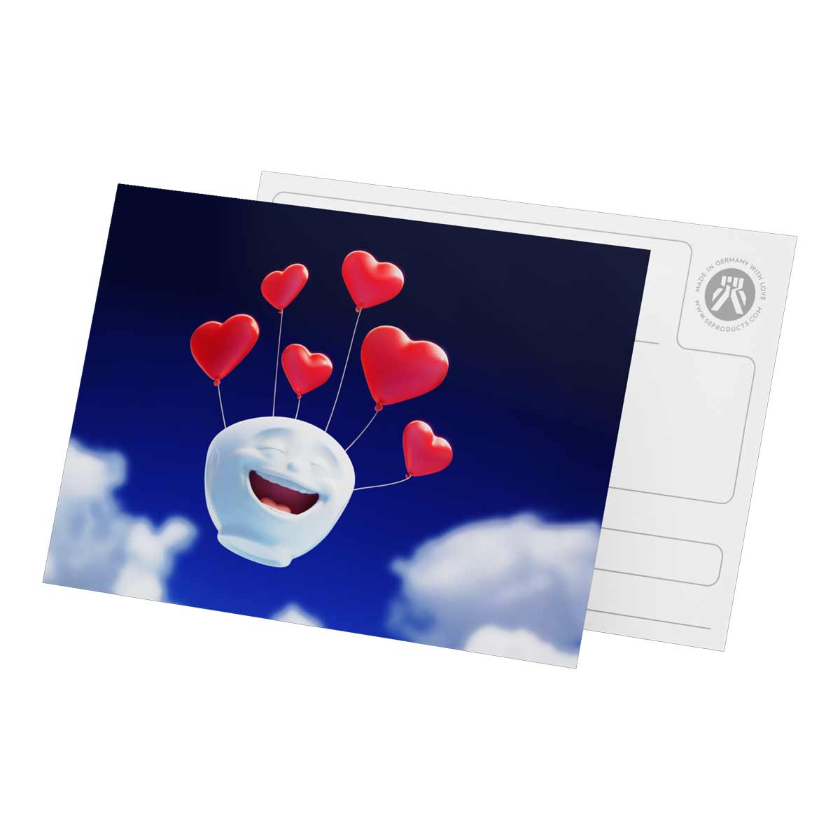 Carte postale Tassen  Port par lamour