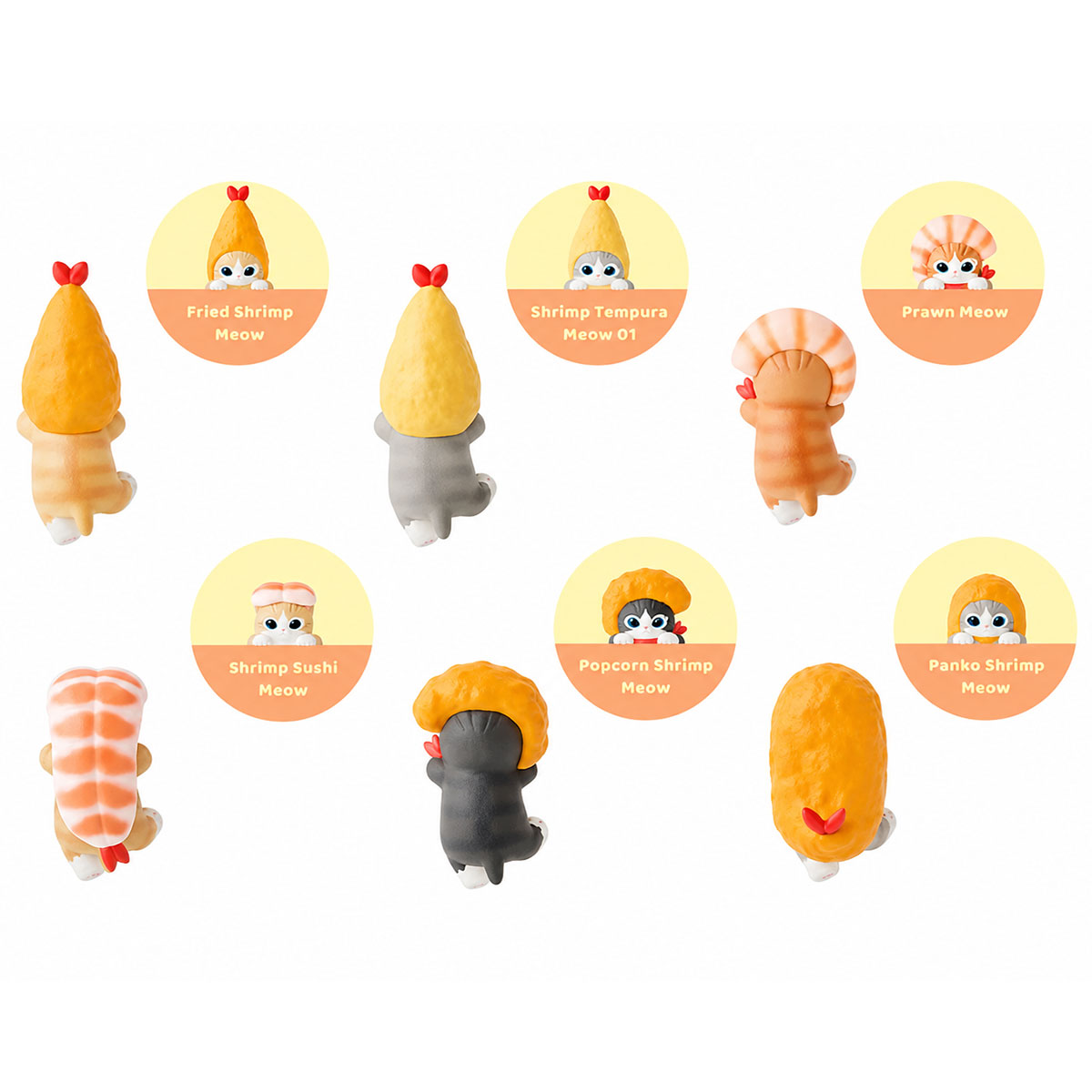 Figurine Hippers Mofusand Vol 2 Shrimp Meow Series