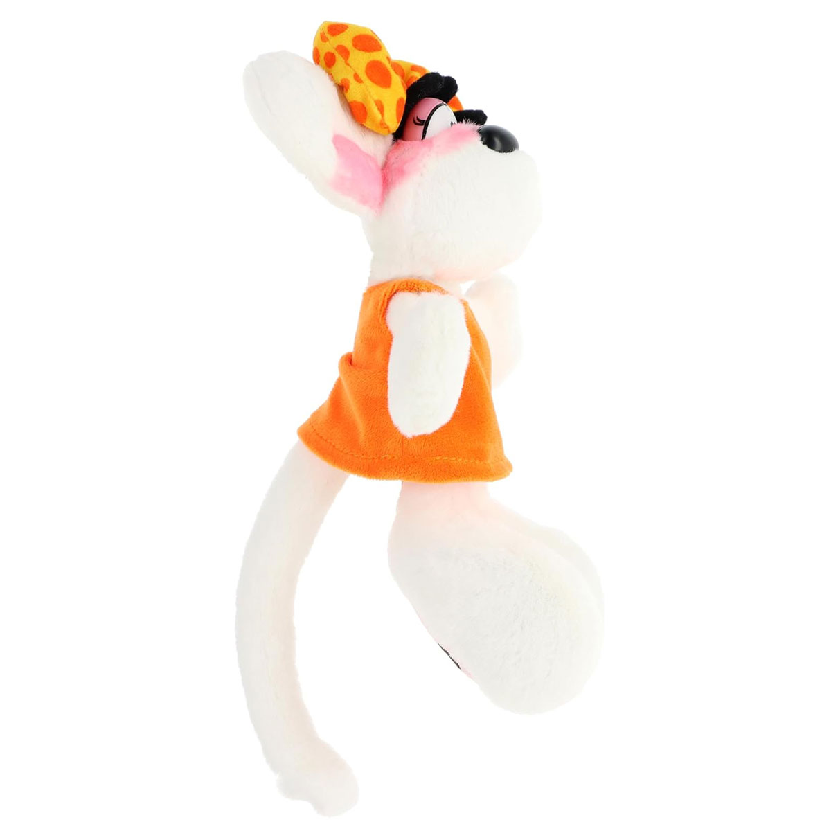 Peluche Diddlina en robe orange 20 cm