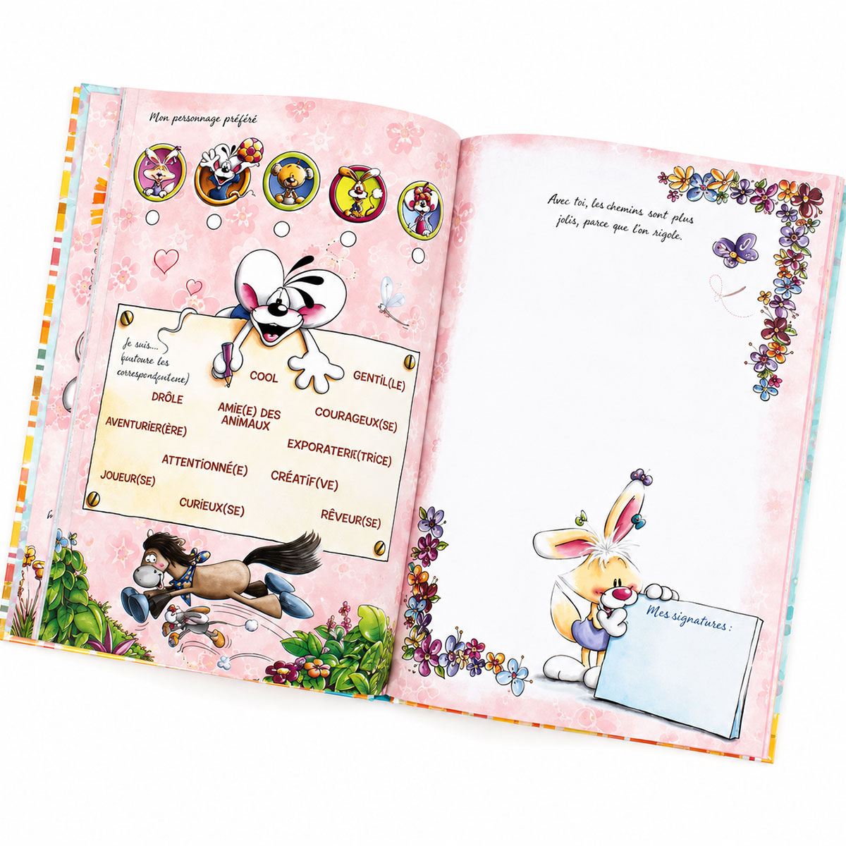 Livre d'Amis Diddl Mes Amis � 112 Pages