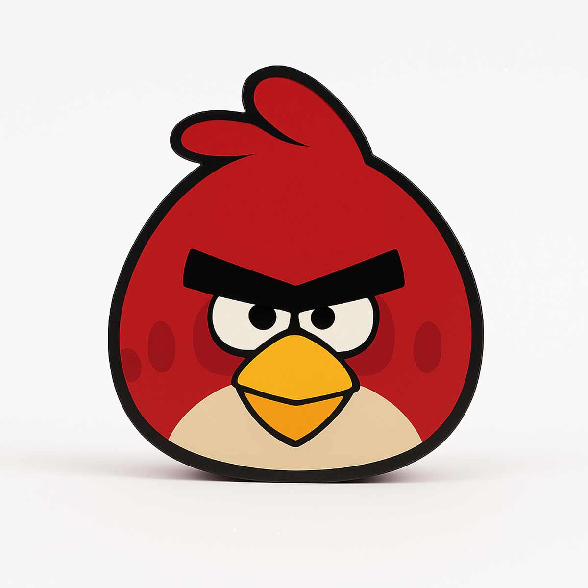 Pot  crayons Angry Birds en bois