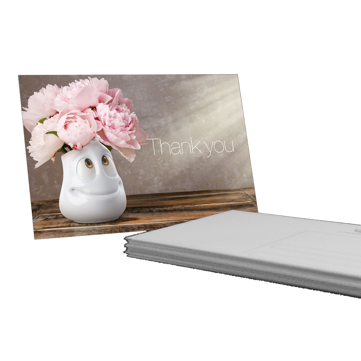 Carte postale Tassen Thank you -  Fabrique en Allemagne