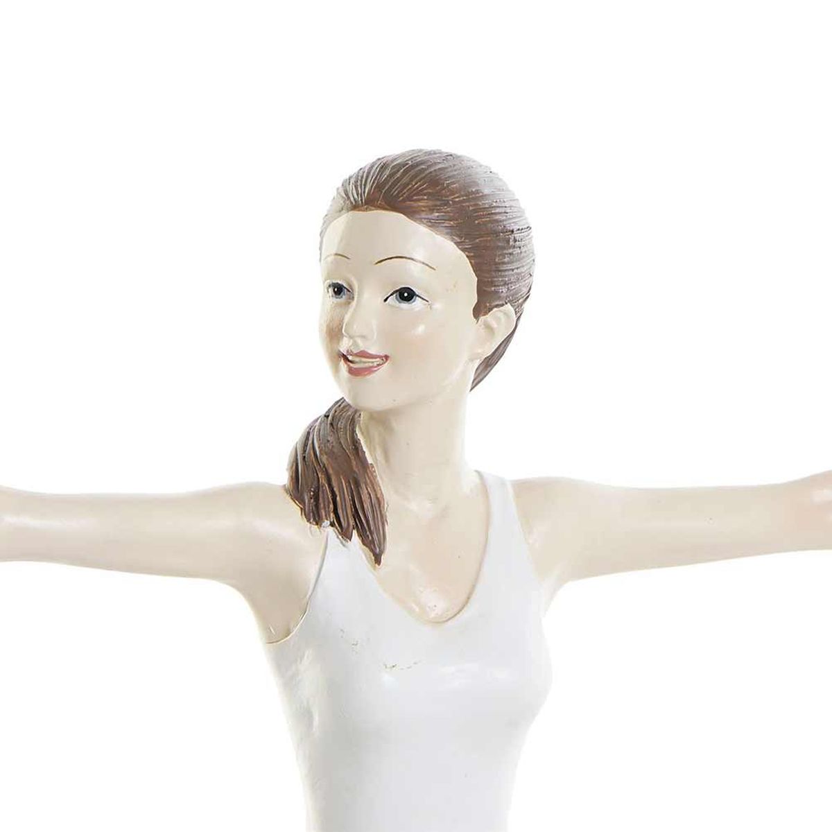 Figurine Maman Yogin et son enfant 19 cm