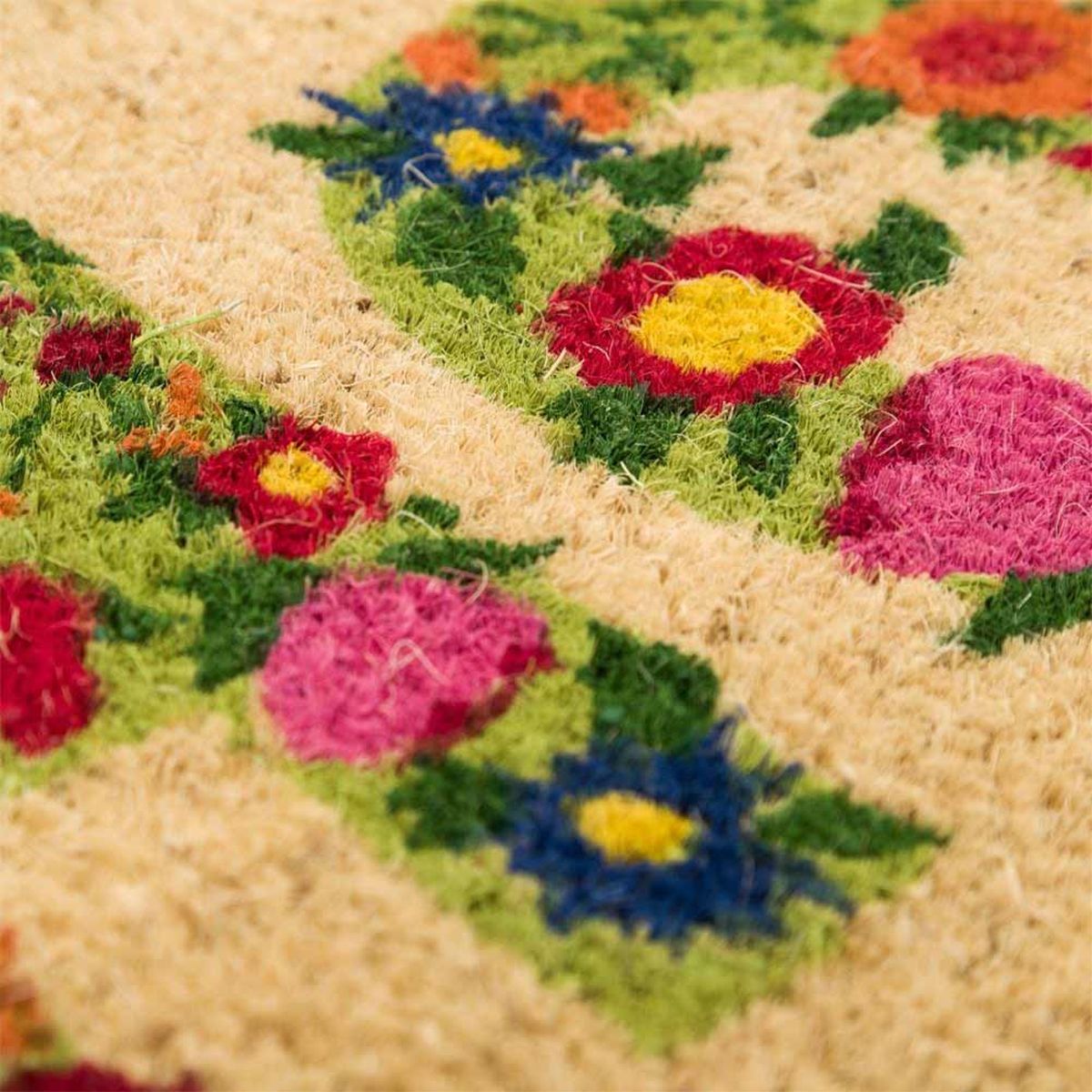 Paillasson en Fibres de coco Home Flowers