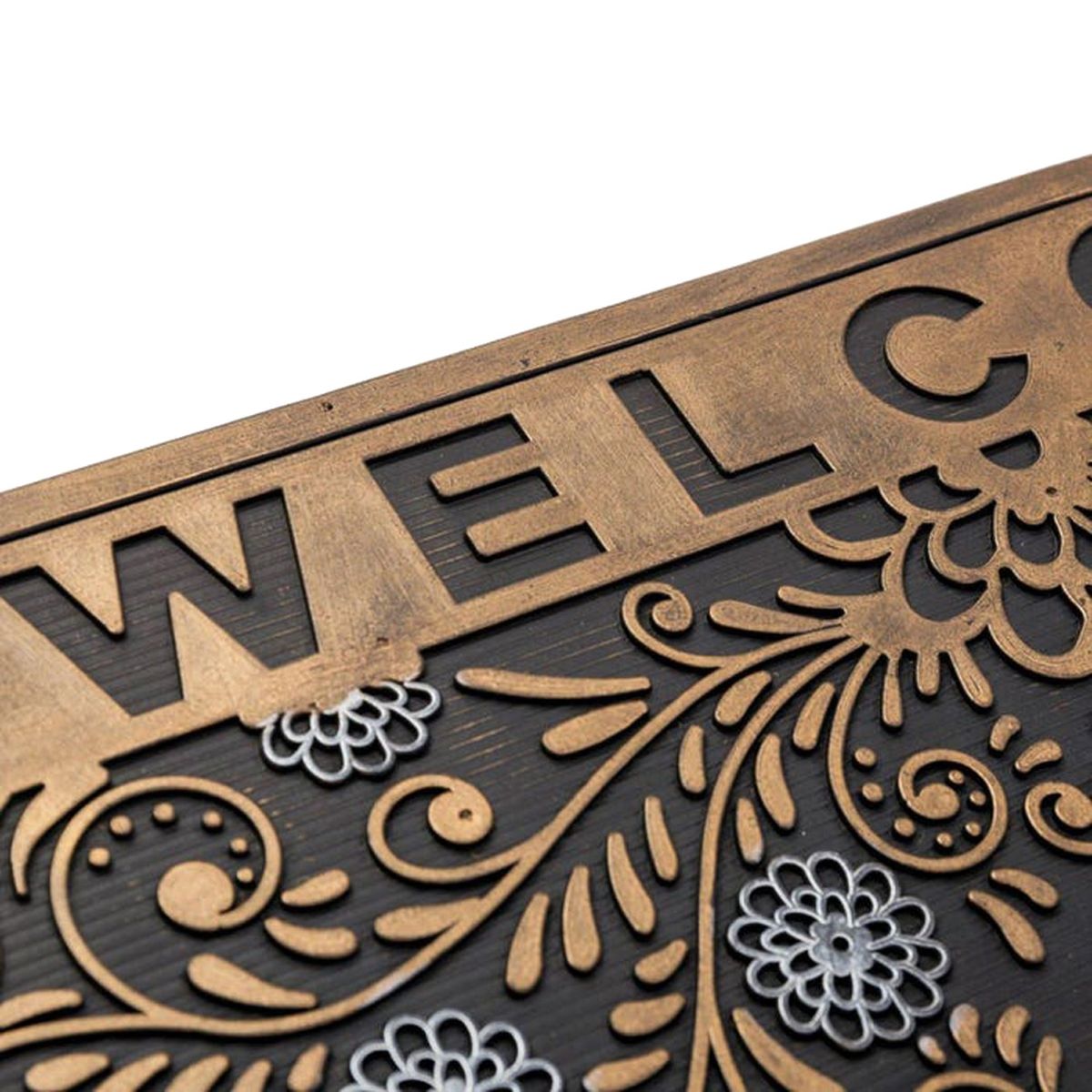 Paillasson en gomme Welcome 75 x 45 cm