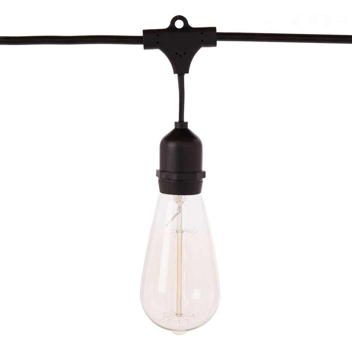 Guirlande lumineuse d'extrieur de 7 Mtres - Noir et Bronze