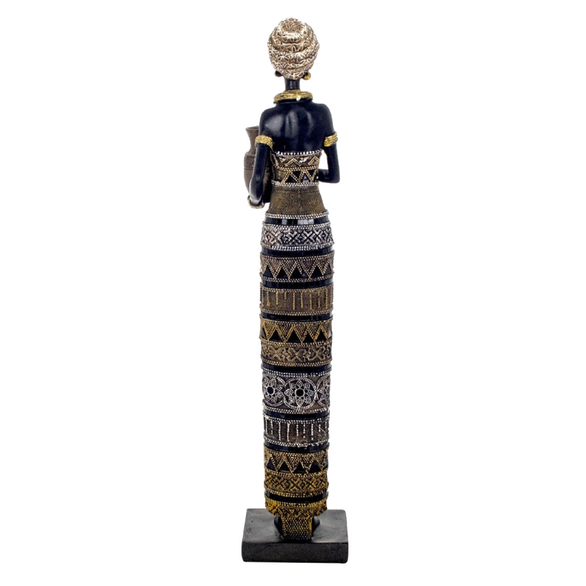 Figurine Africaine Porteuse dEau  56,5 cm
