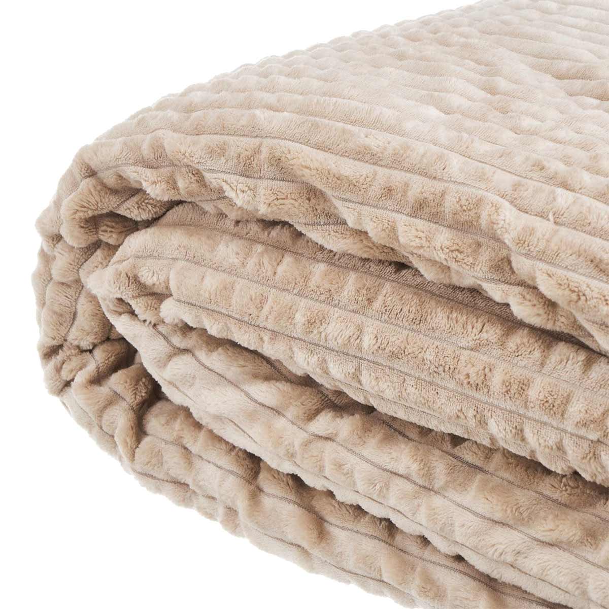 Couvre lit coton ancien d'occasion - Linge de maison