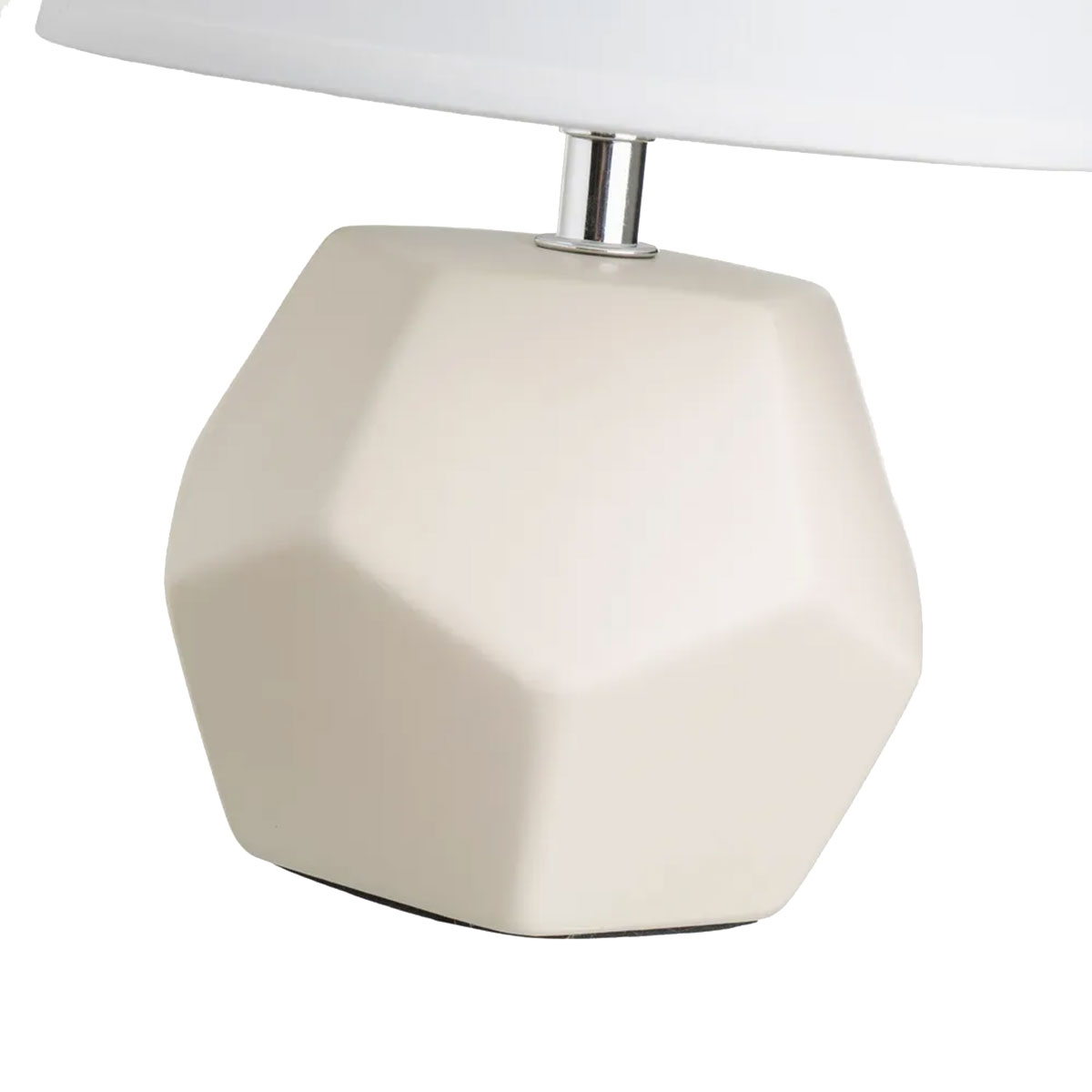 Lampe en cramique 26 cm - Modle Beige