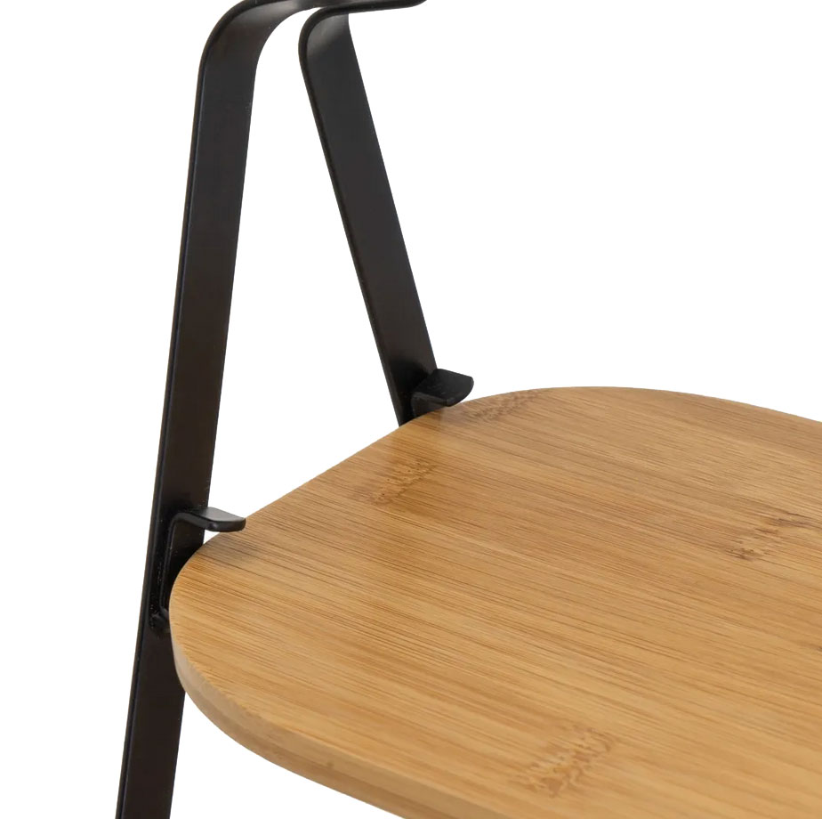 Plateau djeuner au lit avec pieds pliables en bois - 50 cm