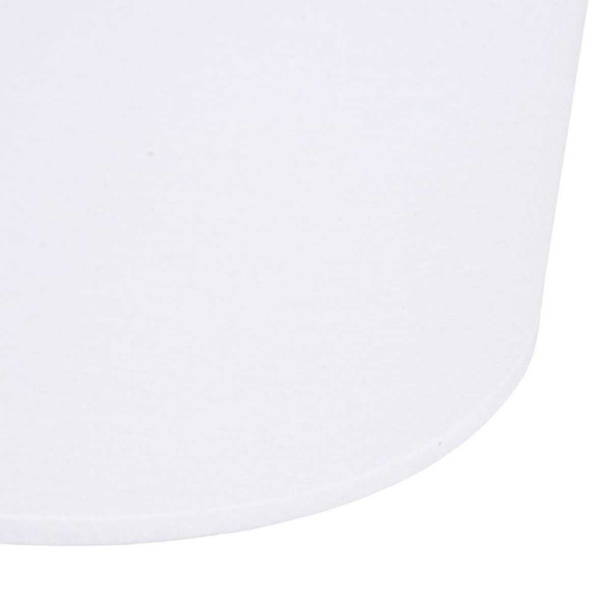 Abat-jour blanc � Hauteur 18,5 cm