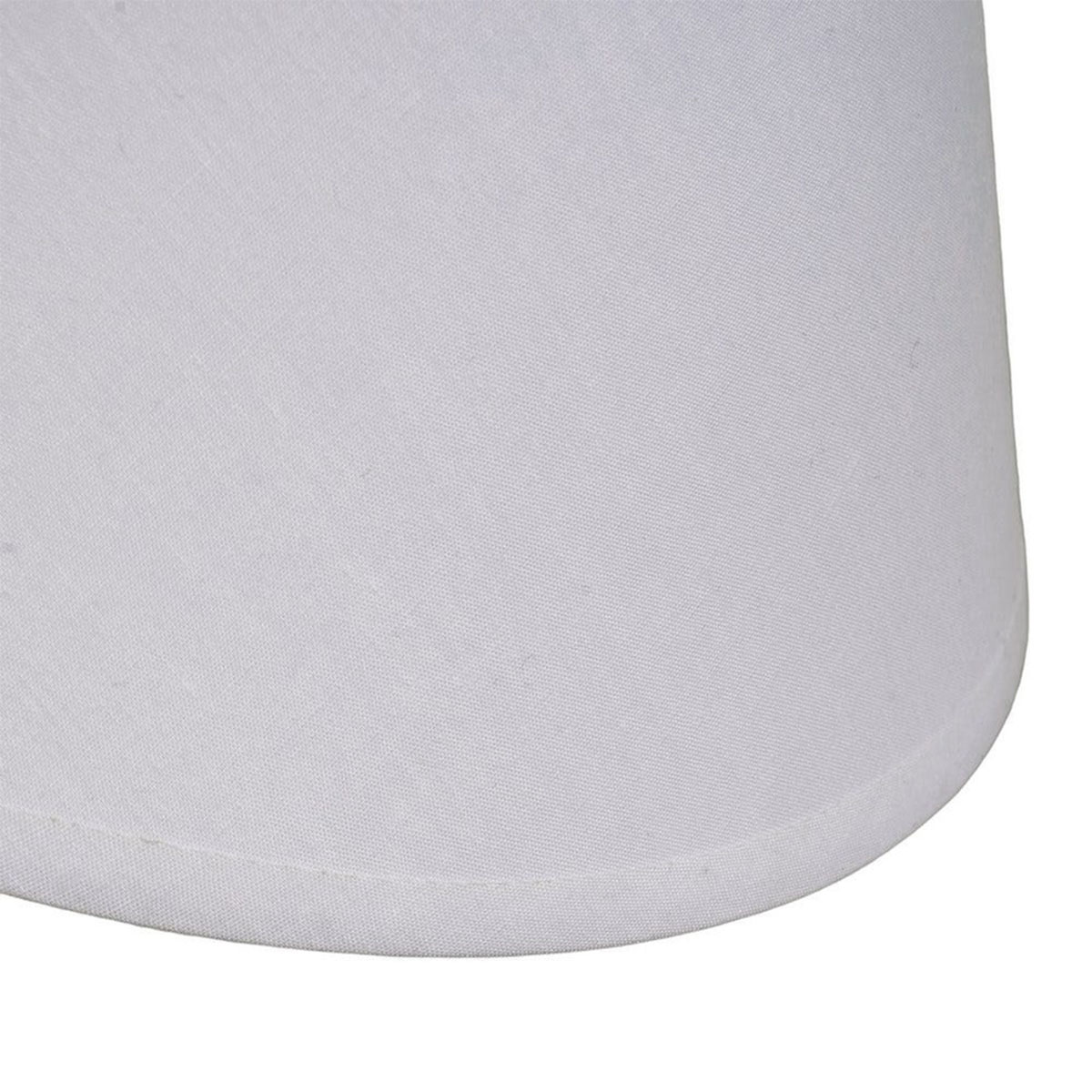 Abat-jour conique gris clair 22 cm