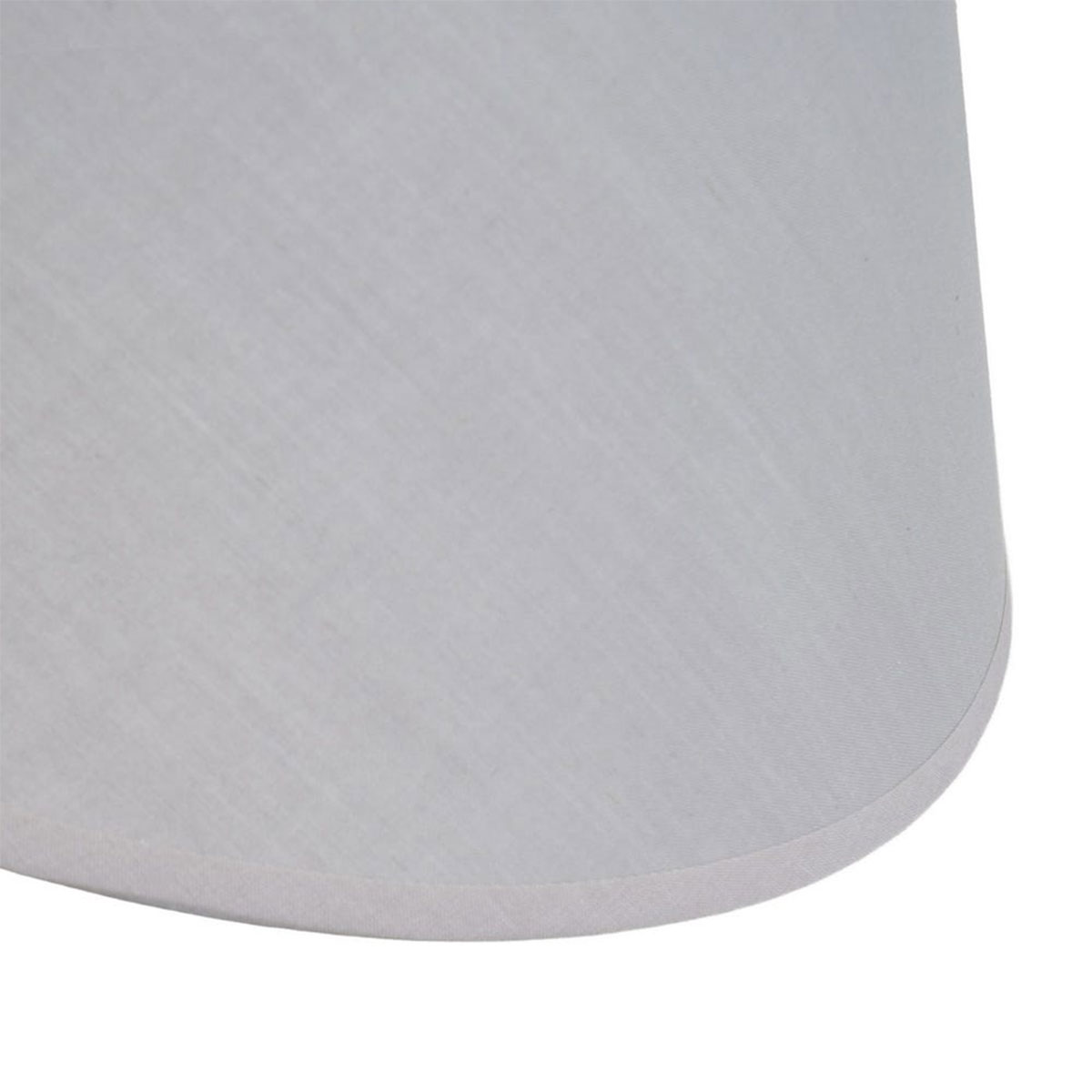Abat-jour conique gris clair 25 cm
