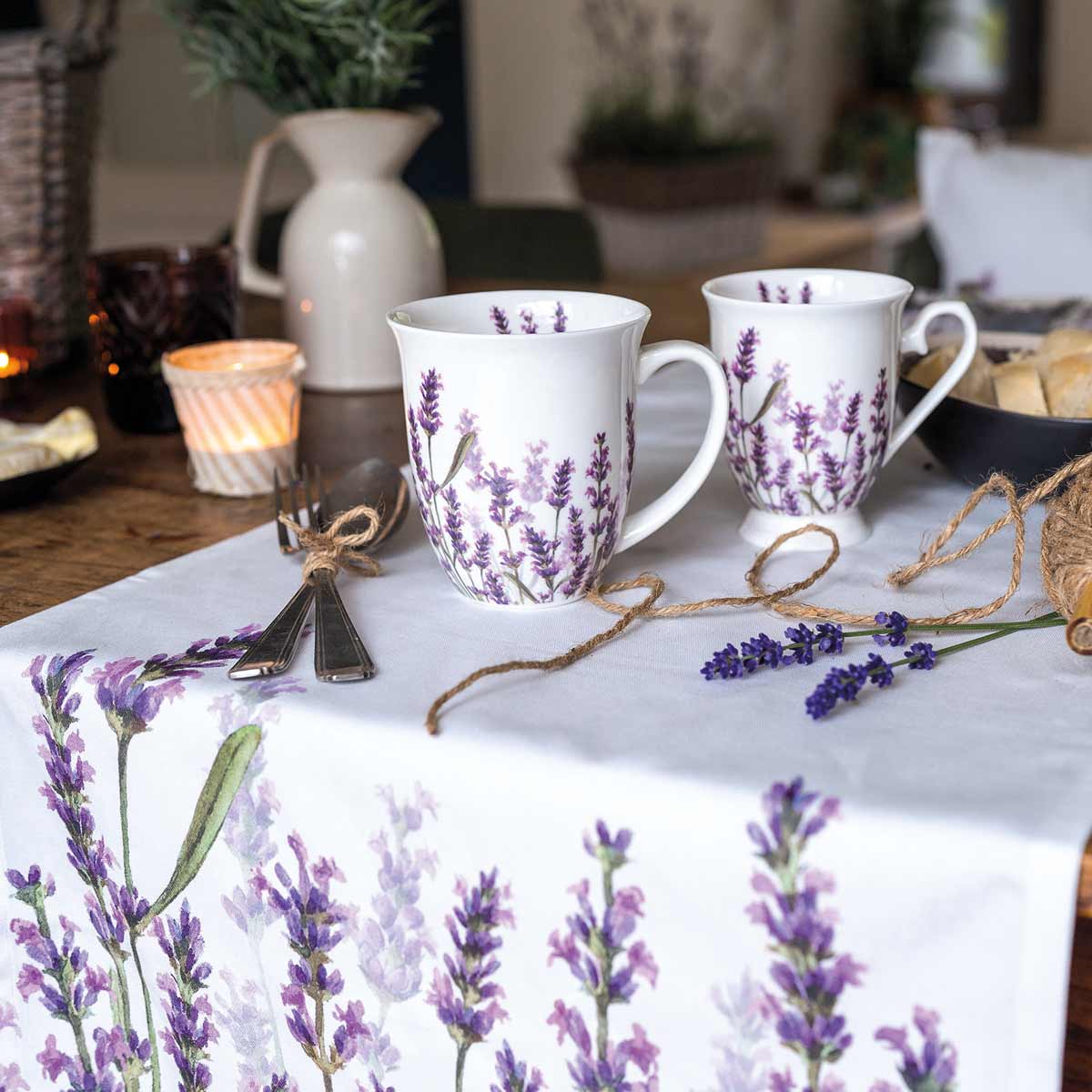 Mug en Porcelaine fine - brins de Lavande