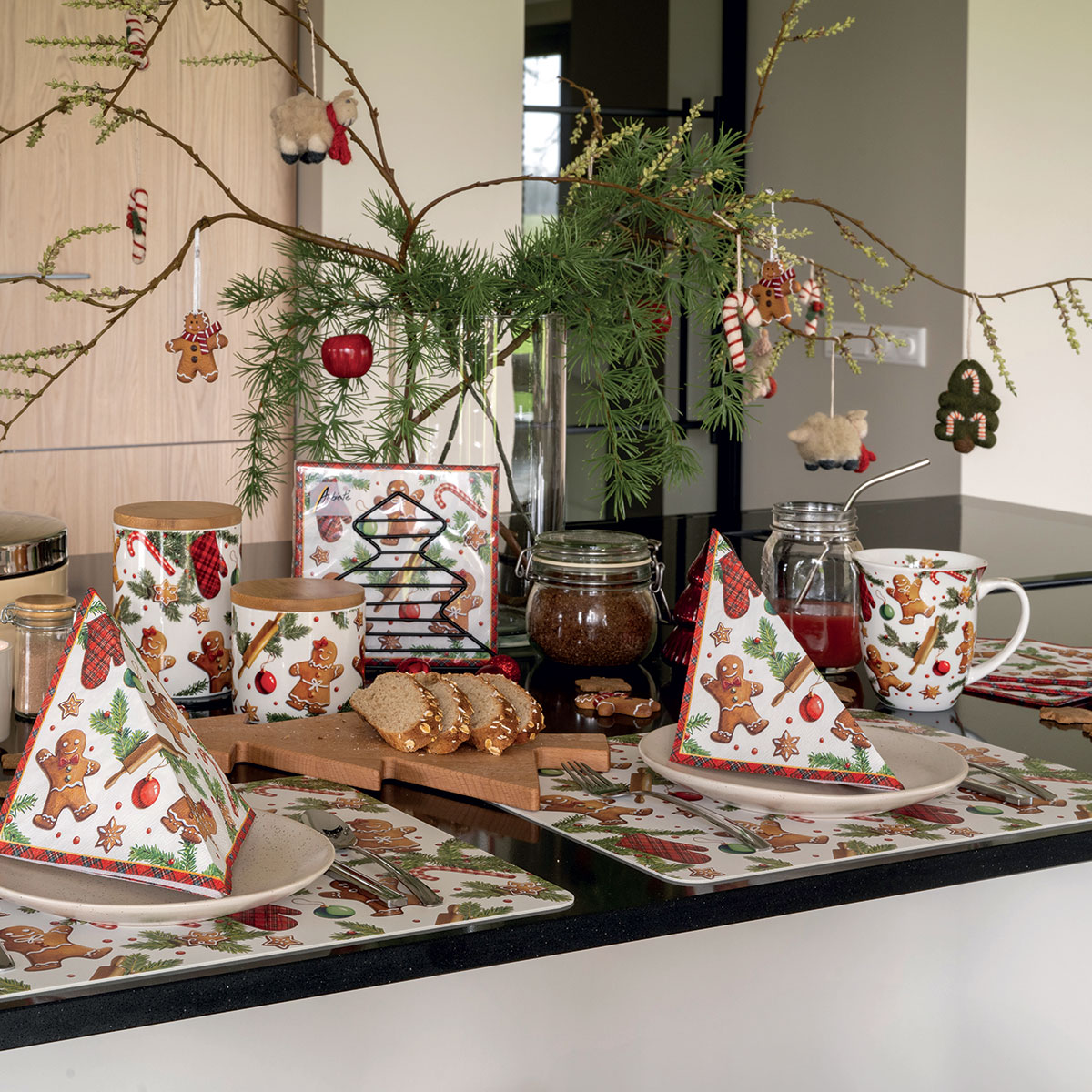 Mug en porcelaine fine � Biscuits pain d��pices