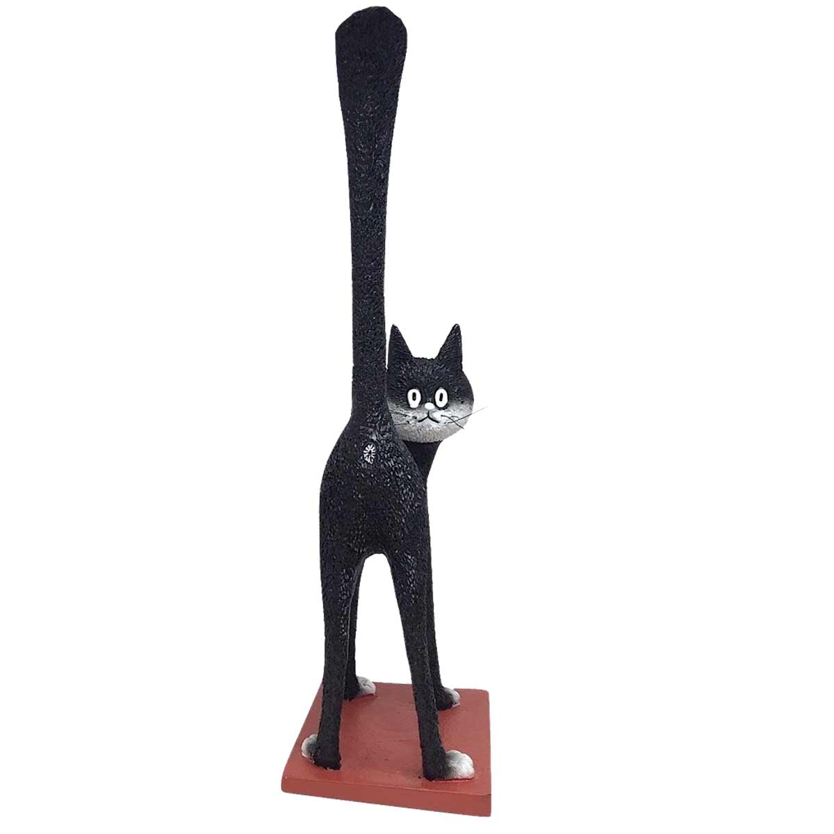 Figurine chat Le troisi�me oeil de Dubout 32 cm