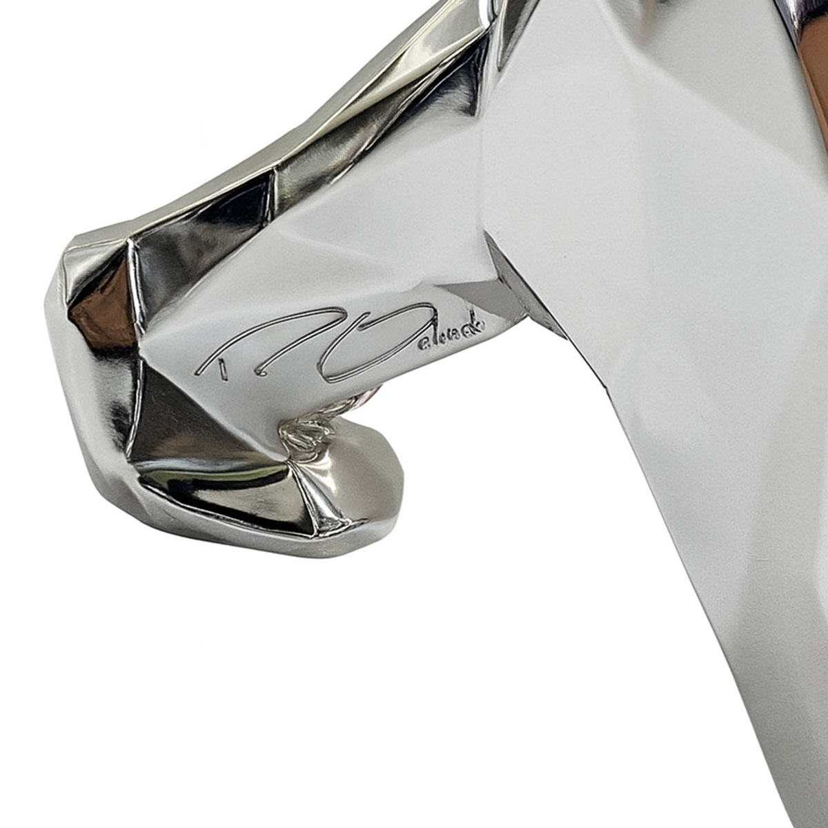 Figurine Orlinski � Ours Pompon Silver