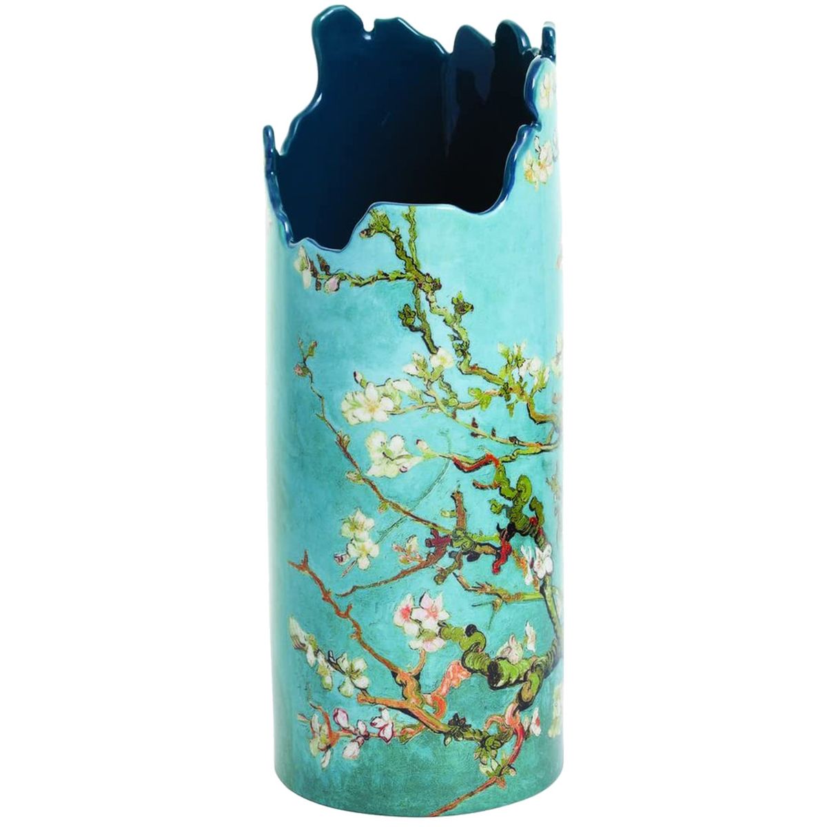 Vase Silhouette d'Art - Blossom de Vincent Van Gogh 23 cm