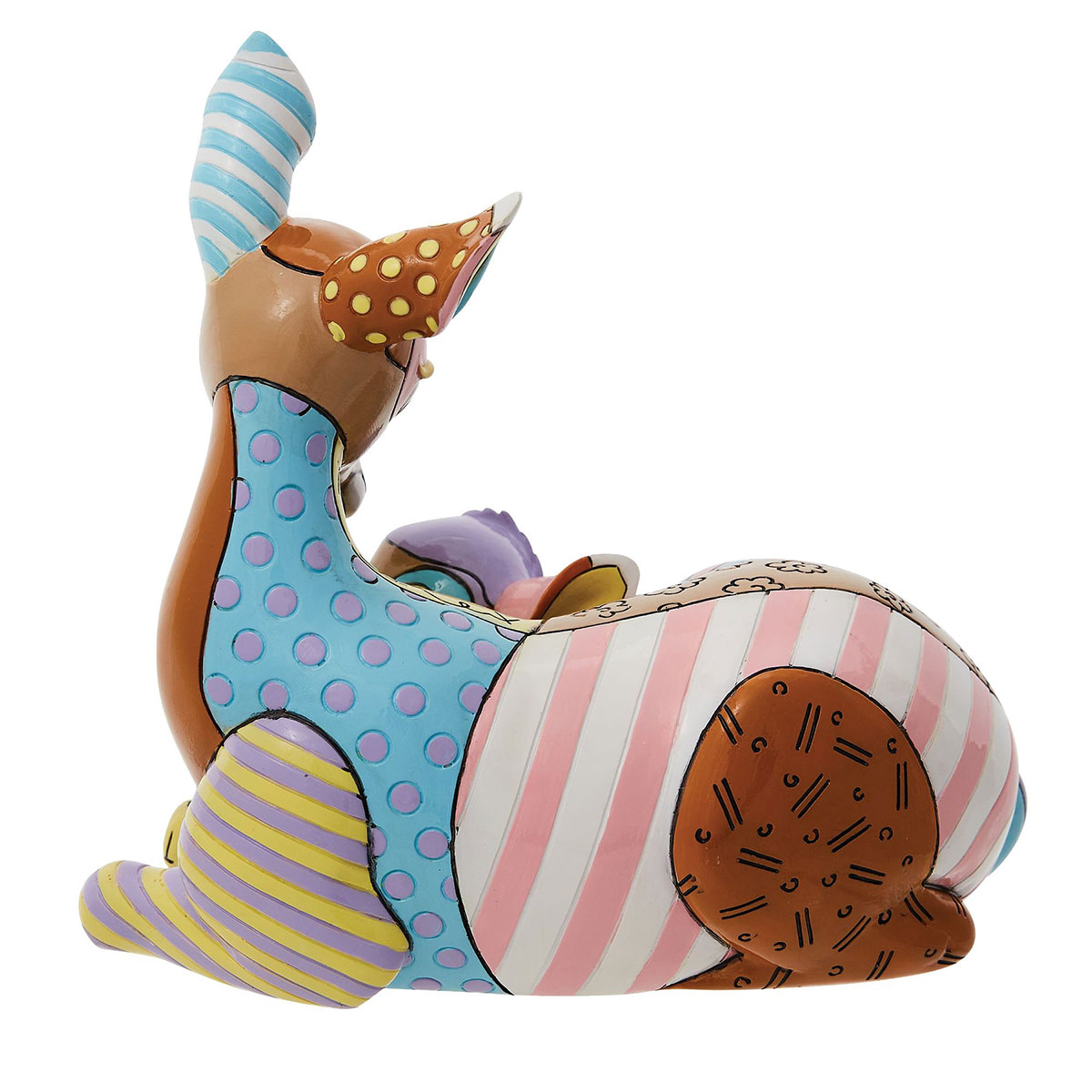 Figurine Bambi et sa maman par Romero Britto