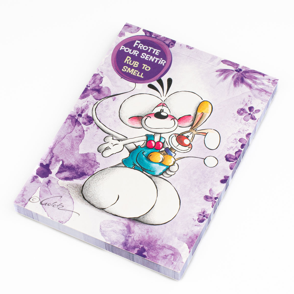 Bloc-notes Diddl parfum A6  Modle alatoire