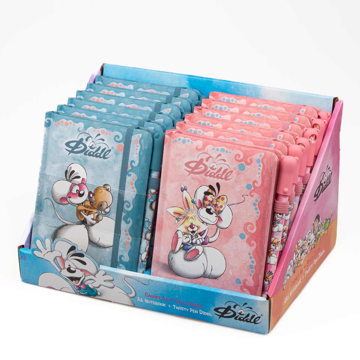 Carnet A6 et stylo Diddl mod�le al�atoire