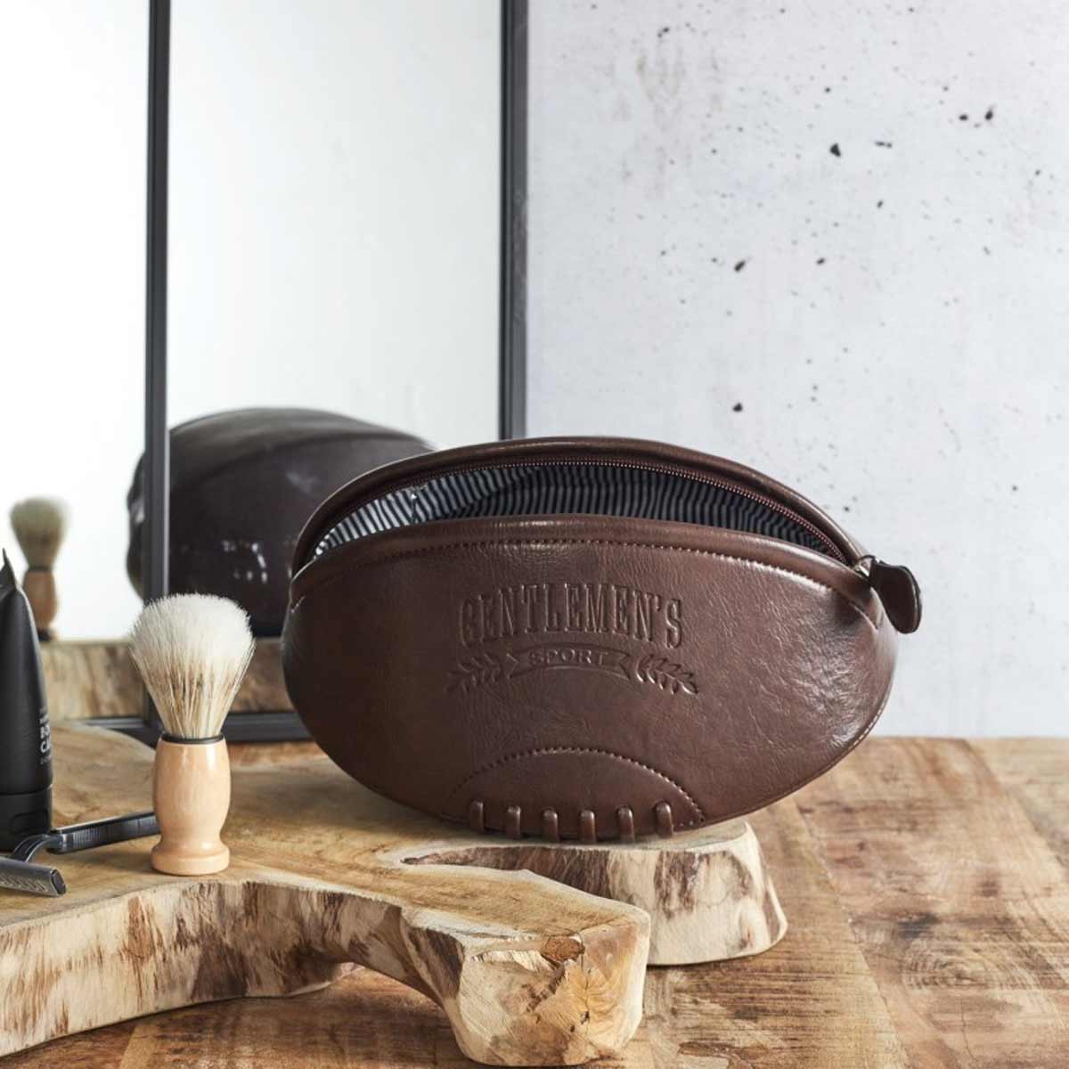 Trousse de toilette Ballon de rugby Vintage