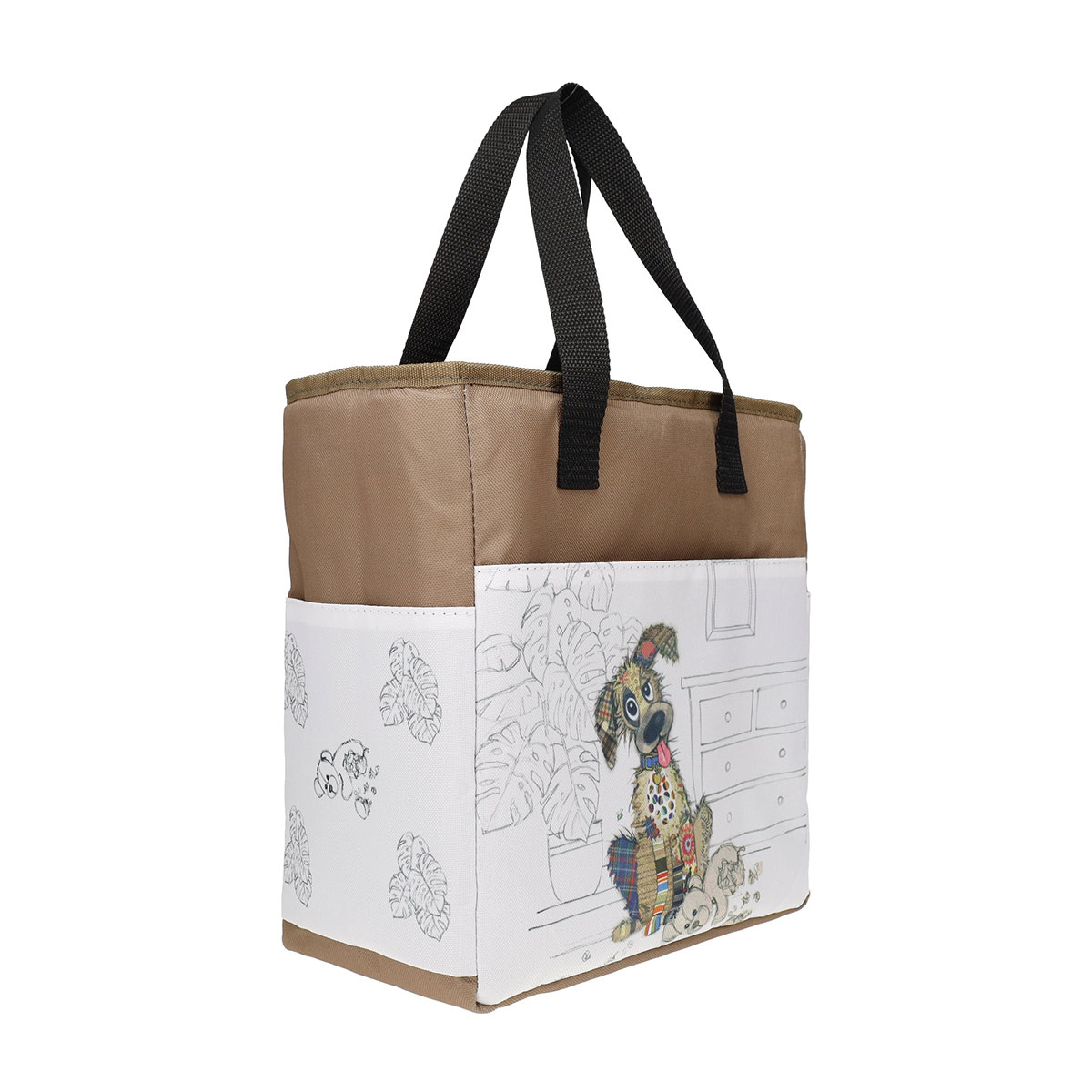 Sac isotherme chien marron Kiub 26 x 14,5 x 28,5 cm