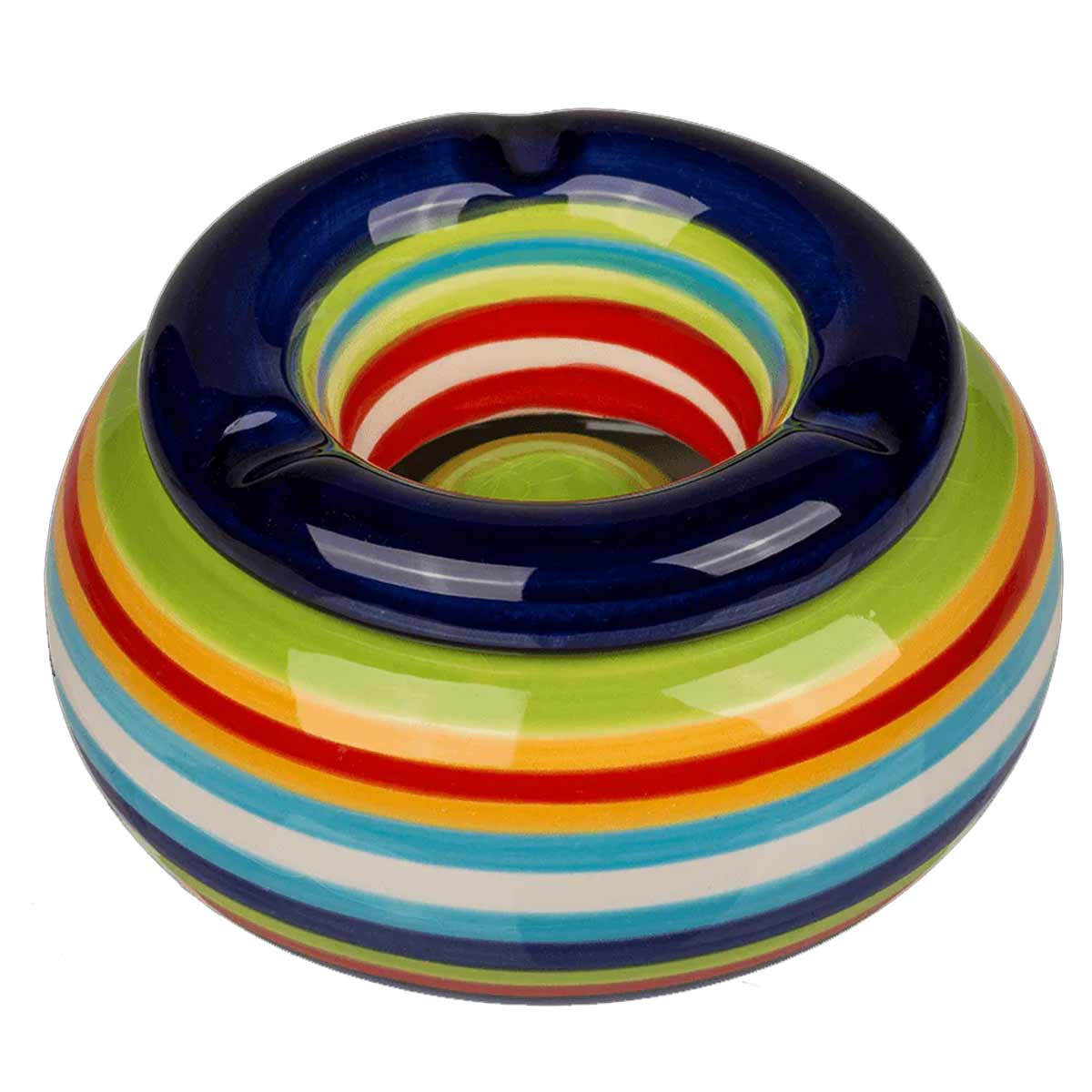 Cendrier marocain en c�ramique color�e