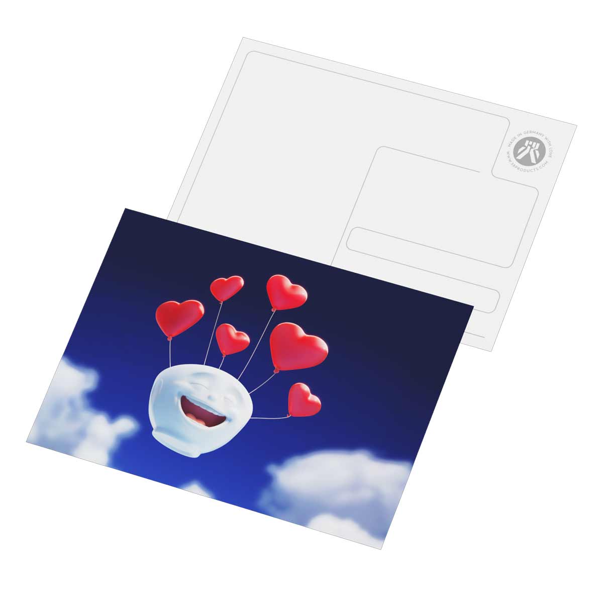 Carte postale Tassen  Port par lamour