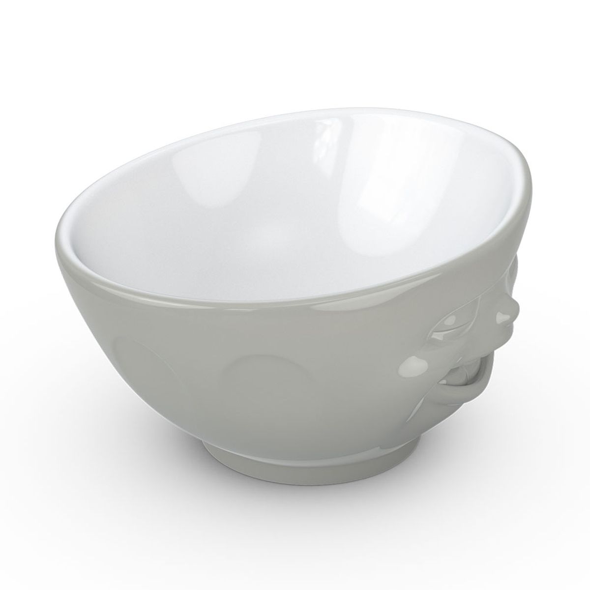 Bol Tassen en porcelaine Htelire - Clin d'Oeil Gris