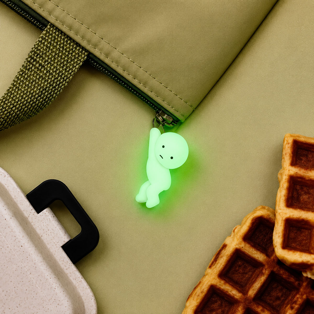Mini Figurine Smiski Lumineuse pour Fermeture �clair