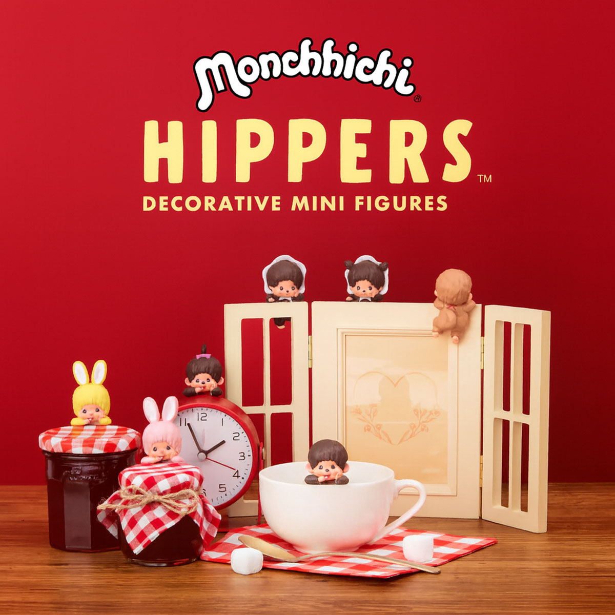 Figurine Monchhichi  Srie Hippers - Kiki