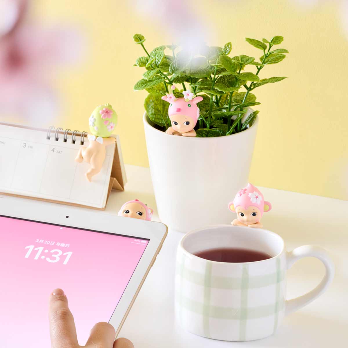 Figurine Sonny Angel Hippers Cherry Blossom surprise