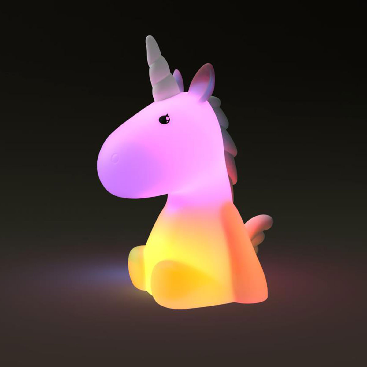 Veilleuse rechargeable souple Misty la Licorne