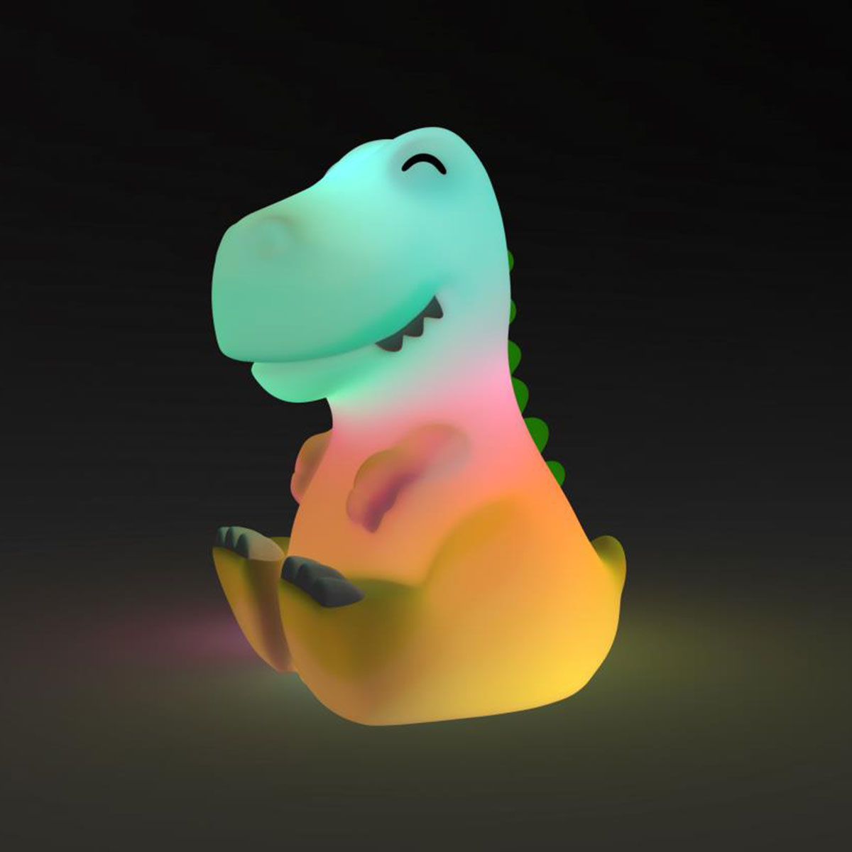 Veilleuse rechargeable souple Rexie le Dino vert