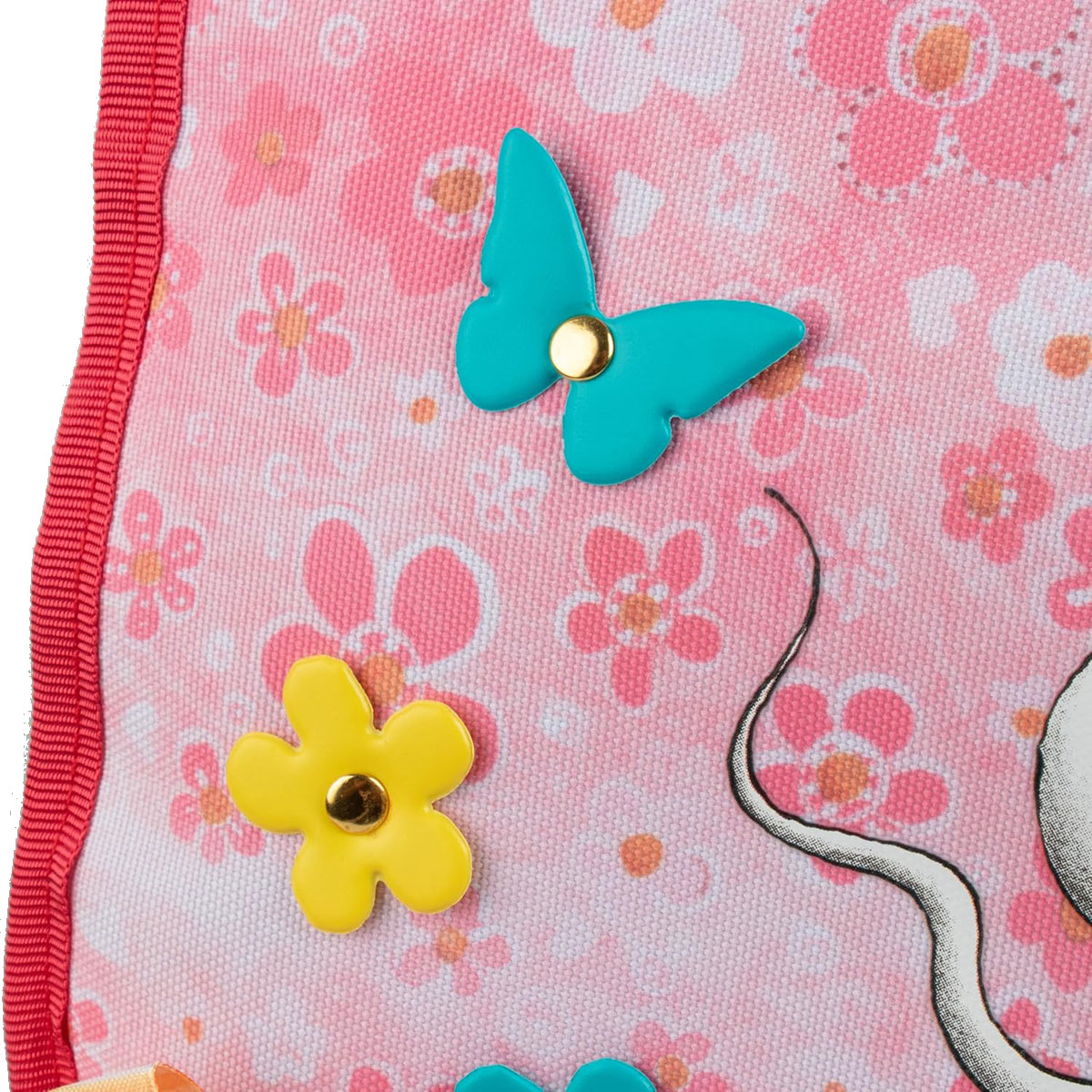 Cartable scolaire diddl et diddlina rose 38 cm