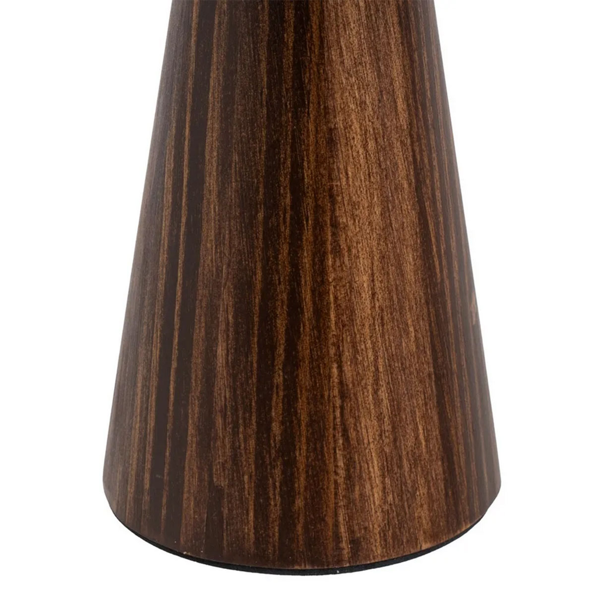 Lampe en bois et abat-jour en lin  style naturel