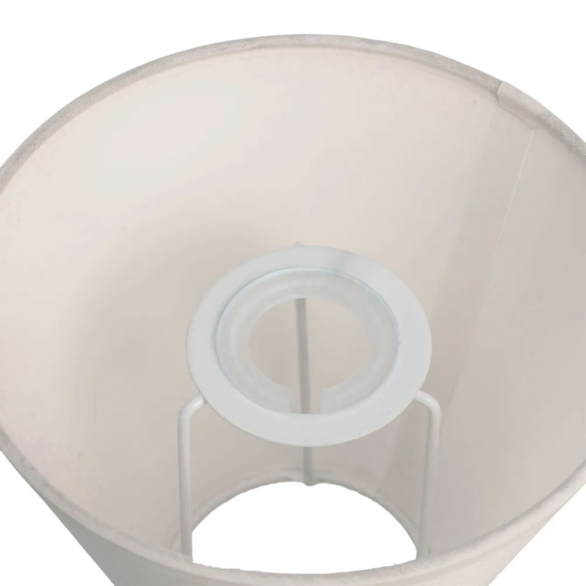 Abat-jour beige � Hauteur 15 cm