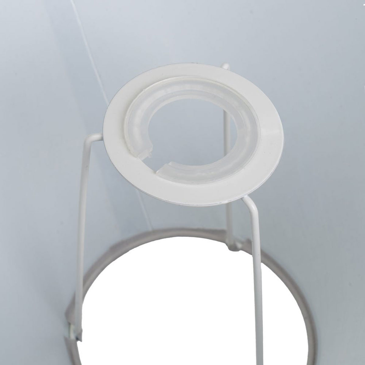 Petit abat-jour gris 13 cm